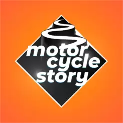 Motor Cycle Story - Typography Logo